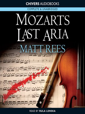 cover image of Mozart's Last Aria
